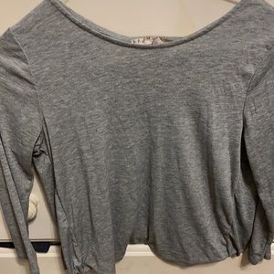 Forever 21 gray top